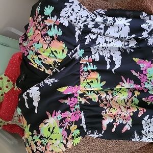 Lane Bryant Floral Maxi Dress